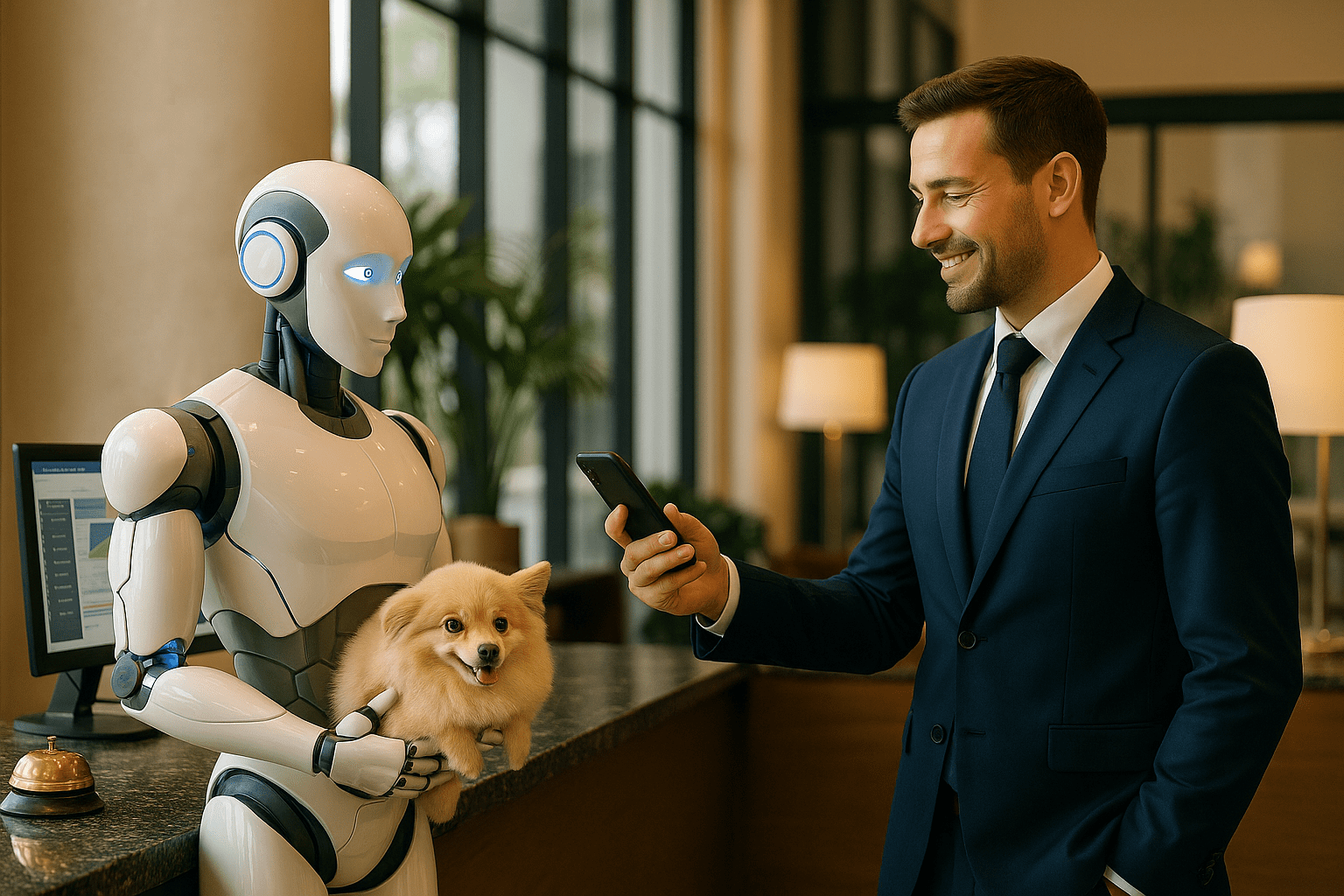ia-en-hoteles Automatización de servicios hoteleros con inteligencia artificial generativa para mejorar la atención y aumentar la satisfacción del cliente